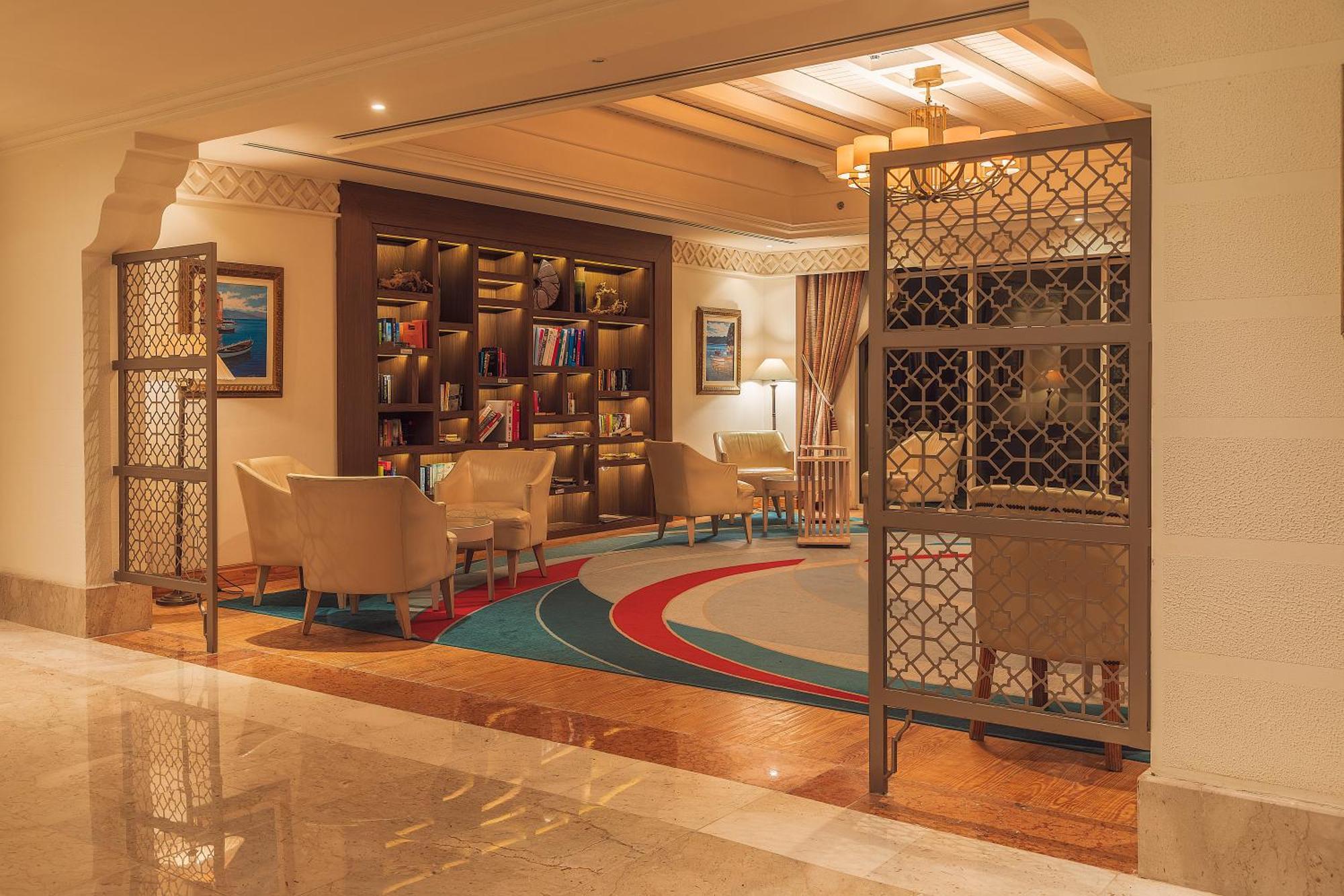 Old Palace Resort Sahl Hasheesh Hurghada Exterior foto Library